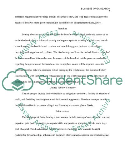 Business Organization: Sole- Proprietorship, Partnership, and Corporations