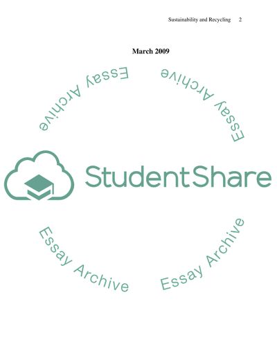 Sustainability in the Construction Industry