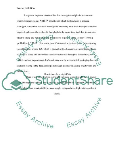 Noise Control; Radon; UV-Radiation (Case) Module 5
