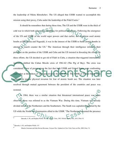 International Security: Kuwait War 1990-1991