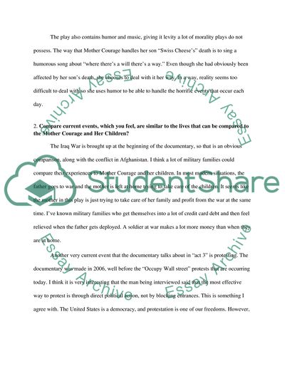 Theater of War, a Documentary Film Directed by John Walter