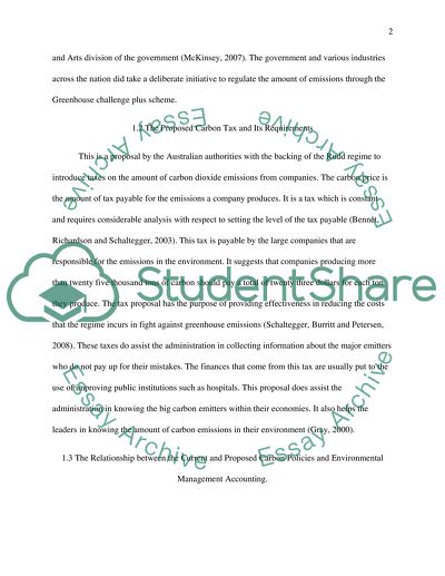 Australian Carbon Policies