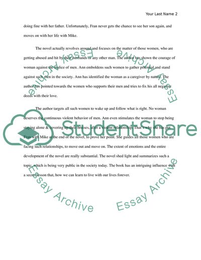 You can chose the topic from the topic list, in the order instructions