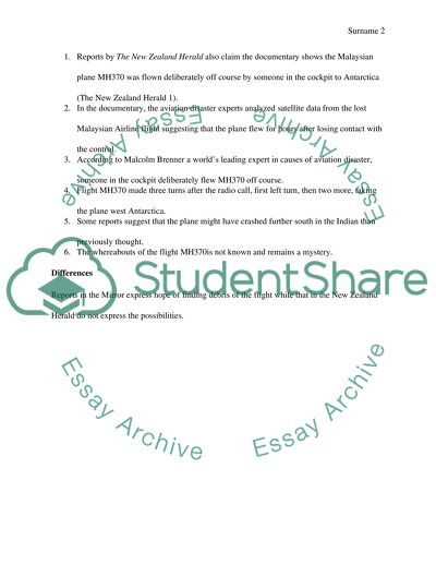 International studies Article presentation