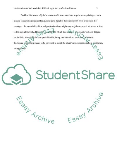 Each question will be the topic for the paper, so three questions with three topics