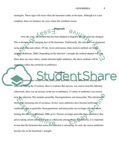 The Treatment of Gonorrhea and Its Complications