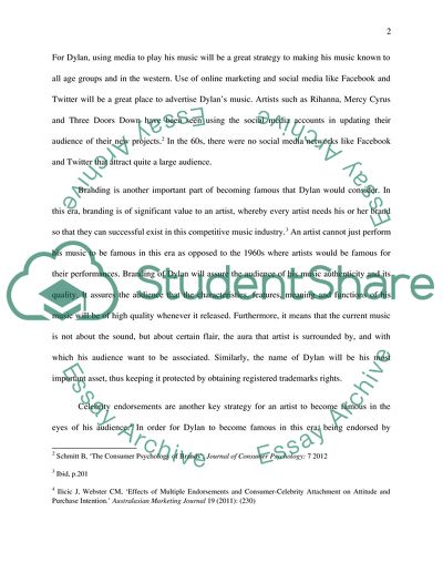 A Popular Singer: Bob Dylan