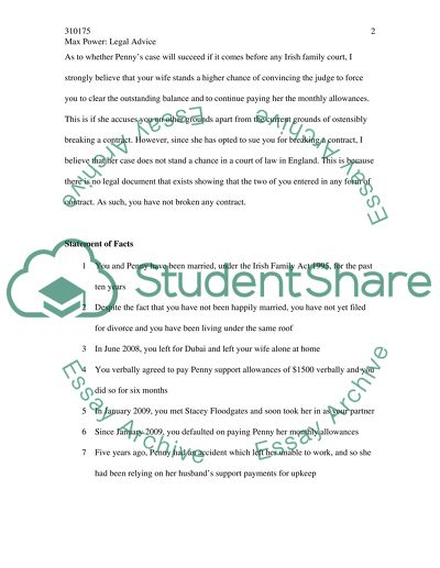 Max Power: Legal Advice