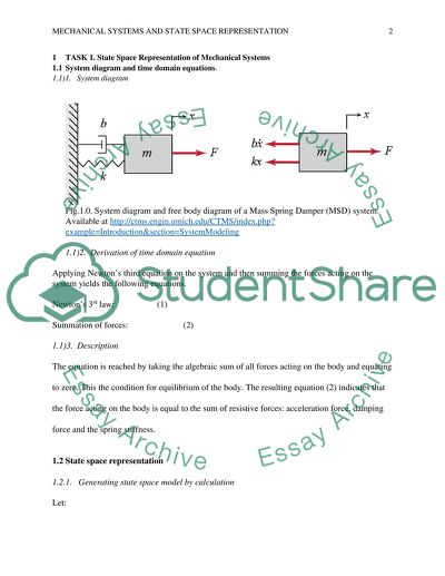 Systems Modelling