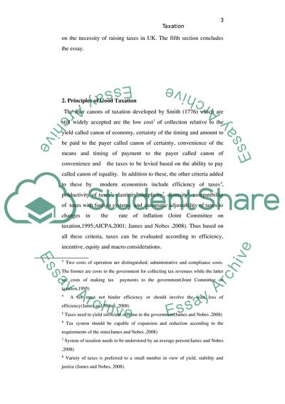 The Only Fair Means of Taxation is Direct Taxation - Indirect Taxation Has No Part to Play in Todays Society
