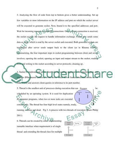 Networking and communication sys (sockets)