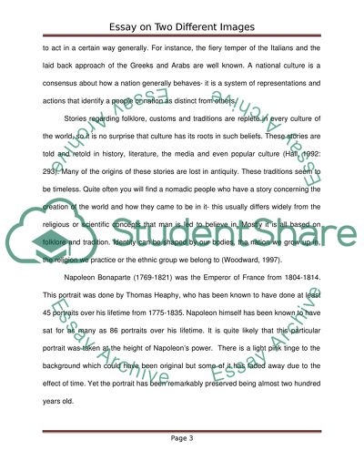 Cultural Homogenization: Analysis of Two Images