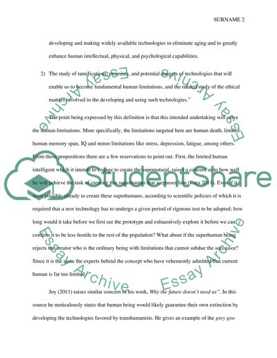 What Is Transhumanism