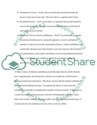 POLS 301-X: Introduction to Comparative Government