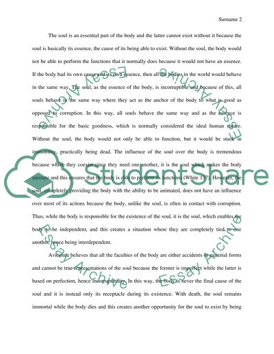 Is the soul/ consciousness an entity of itself, or is it dependent upon a living being