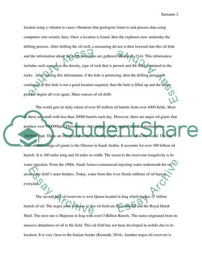 Pricing in the Oil Business