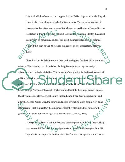 The Best Indicator of Twentieth Century Voting Patterns in Britain