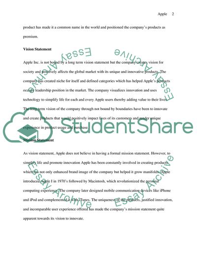 Apple Computer INC. and Its Market