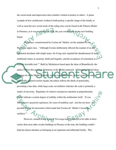 The Florentine Palace in the Fifteenth Century