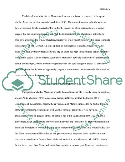 Is There Life Off Earth