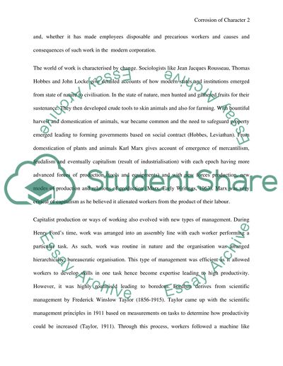 The Division of Labor in Society