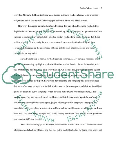 Best and Worst Educational Experience