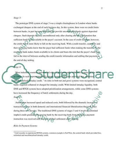 Key Features of the Payment Systems