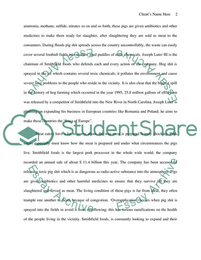 What are the current laws in regards to animal rights/ Fast Food and Animal Rights