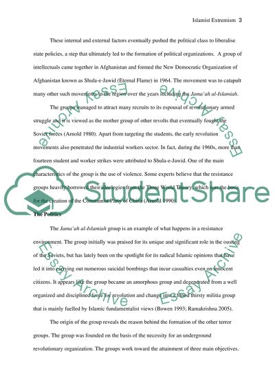 Islamist Extremism In Southeast Asia: Jamaah Al-Islamiah