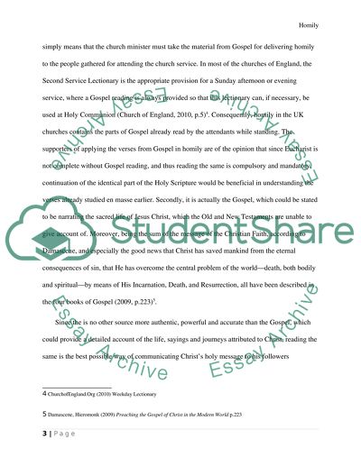 What Sacred Texts Does the Priest Lean on More during the Sermon