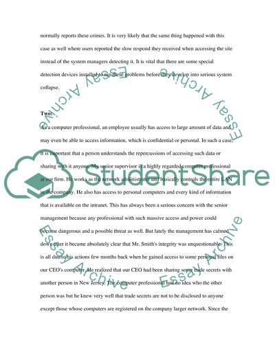 Computer Technology: Crimes