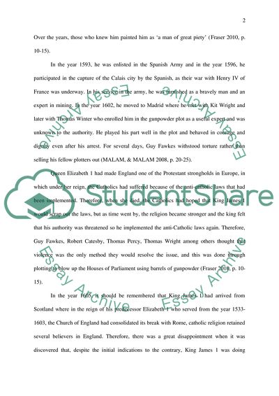 Guy Fawkes and the Gunpowder Plot of 1605