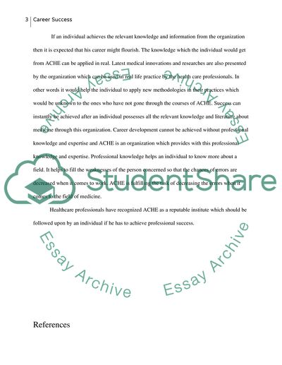 Professional Knowledge and Career Success