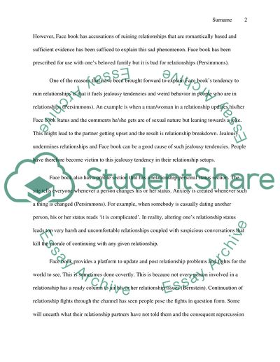 Can Facebook Ruin Romantic Relationships