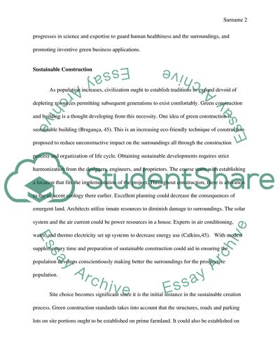 Importance of Sustainability for Ecology