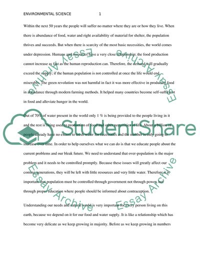 Enviromental science