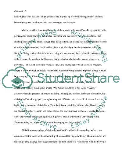 Impact of Nostra Aetate on My Faith