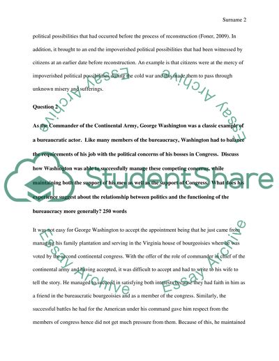 American Government and Politics