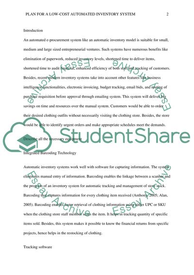 Integrated Barcoding Technology