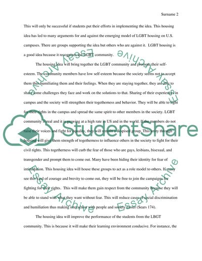 The Concept of LGBT Housing