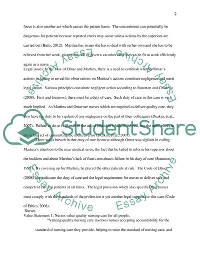 Nursing Ethics Issues