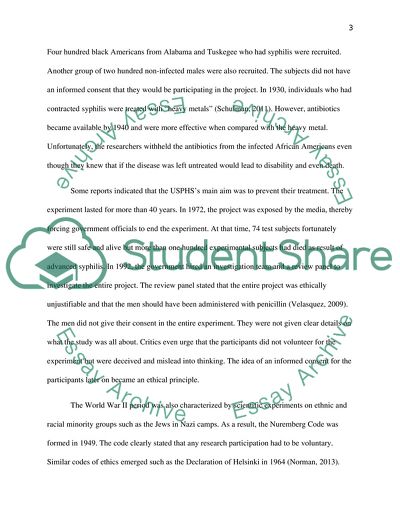 Morals and Ethics in Research