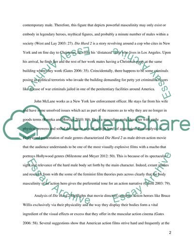 Analysis of Representation of Masculinity in Die Hard 2