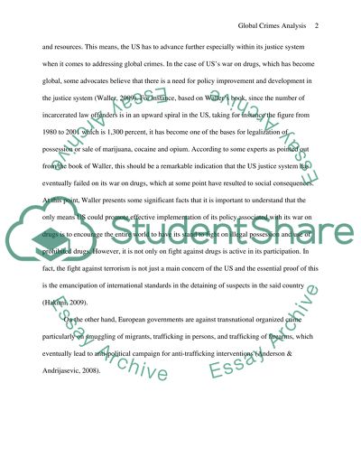 Global Crimes Analysis