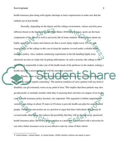 Health Insurance for Students