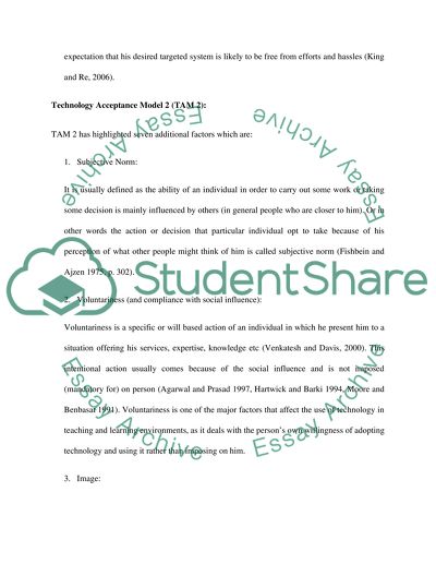 Factors That Affect The Use Of Technology In Teaching / Learning Environments