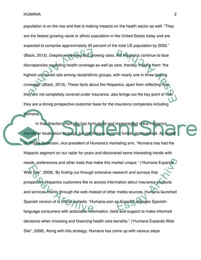 Humana Insurance Hispanic Market