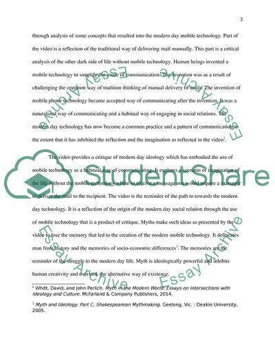 Video Critique: World without Mobile Technology