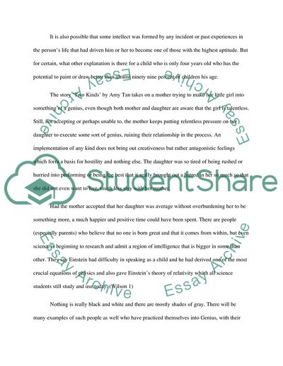 The Nature Of The Human Genius