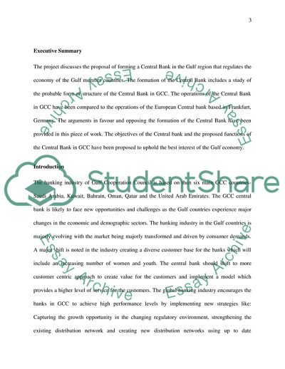 GCC Central Bank and European Central Bank